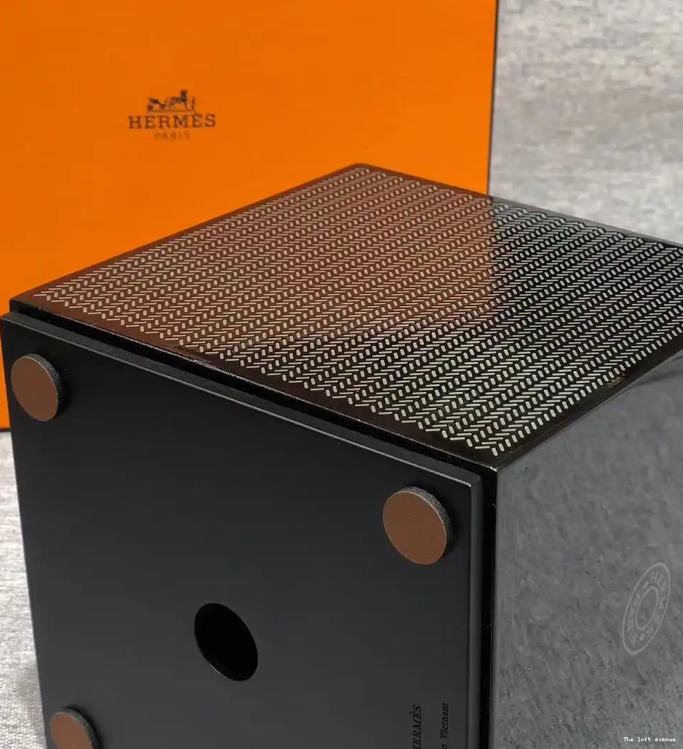 SQUARE HERMES KBOX TISSUE BOX 0516